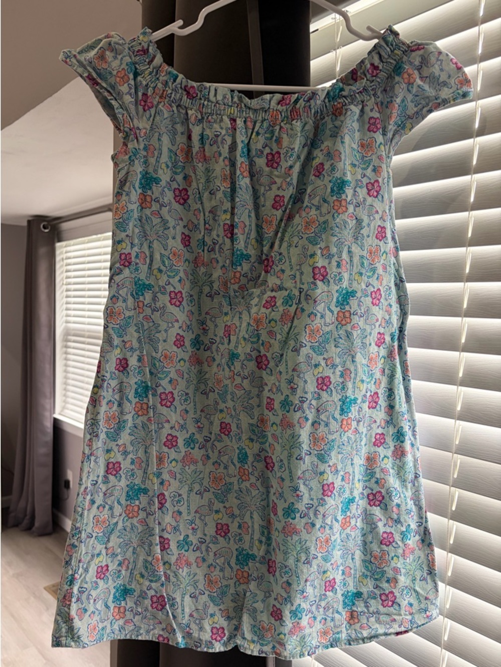 Vineyard Vines Off-Shoulder Floral Dress